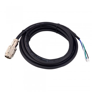 Câble d'extension AWG20 de 2,7 m avec connecteur aviation GX16 pour moteur pas à pas en boucle fermée Nema 23 et 24