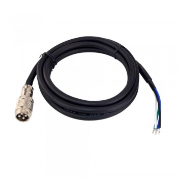 Câble d'extension AWG18 de 1,7 m avec connecteur aviation GX16 pour moteur pas à pas en boucle fermée Nema 34