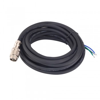 Câble d'extension AWG18 de 4,7 m avec connecteur aviation GX16 pour moteur pas à pas en boucle fermée Nema 34