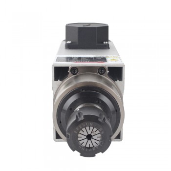 Moteur de broche refroidi par air GDZ93×82-2.2C4 2,2KW 380V 5,5A 18000 tr/min, 300Hz, pince ER25