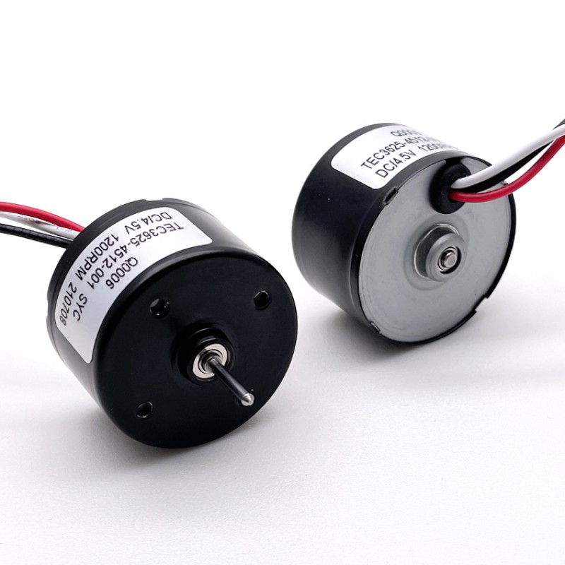 2 Pièces Moteur CC sans balais (moteur bldc) TEC3625 Φ35.5mm 12V/24V 550g.cm 3600tr/min arbre 3mm