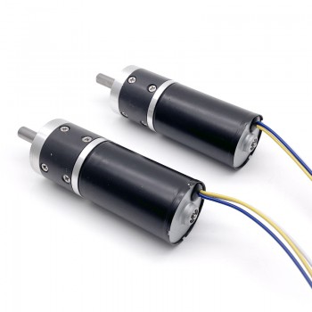 2 Pièces Φ28mm 12V/24V Motoréducteur bldc GMP28-TEC2838 20kg.cm 6,6-11,5w avec réducteur planétaire