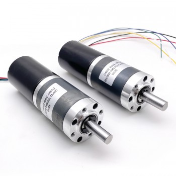 2 Pièces Φ42mm 12V/24V Motoréducteur bldc GMP42-TEC4260 60kg.cm 21w avec réducteur planétaire