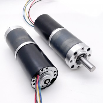 2 Pièces Φ42mm 12V/24V Motoréducteur bldc GMP42-TEC4260 60kg.cm 21w avec réducteur planétaire