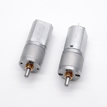 2 Pièces Φ20mm 6V/12V motoréducteur CC brushed moteur PMDC GM20-130SH avec rapport 29~488 réducteurs arbre parallèle