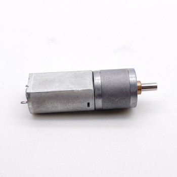 2 Pièces Φ15,5mm 6V/12V motoréducteur CC brushed moteur PMDC GM20-180SH avec rapport 29~488 réducteurs arbre parallèle