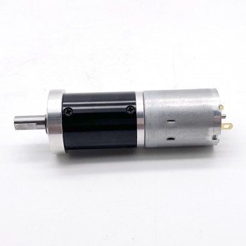 2 Pièces Φ24mm 6V/12V Motoréducteur CC brushed moteur PMDC GMP24-370CA avec réducteur planétaire