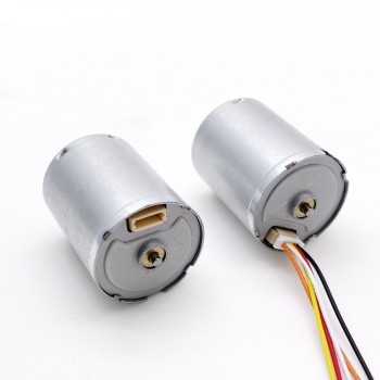 2 Pièces Moteur CC sans balais (moteur bldc) TEC2430 Φ22.4mm 12V/24V 4500tr/min 3W 0,05 kg.cm arbre 2 mm