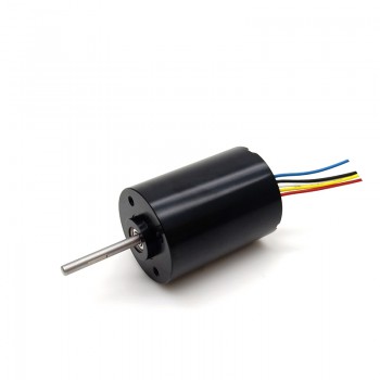 2 Pièces Moteur CC sans balais (moteur bldc) TEC3040 Φ30mm 12V/24V 250g.cm 3500tr/min / 3700tr/min arbre 3mm