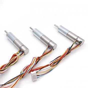 2 Pièces Φ12mm 6V/12V Motoréducteur coreless brushless GMP12-TBC1220 avec réducteur planétaire arbre 3mm