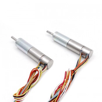 2 Pièces Φ12mm 6V/12V Motoréducteur coreless brushless GMP12-TBC1220 avec réducteur planétaire arbre 3mm