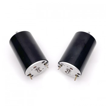 2 Pièces Φ28mm 12V/24V Moteur cc coreless avec balais TDC2845 530/1150g.cm 4692-6673tr/min arbre 3mm