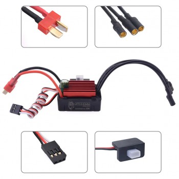 Surpass Hobby 35A ESC Contrôleur de vitesse électronique T/XT60 Plug pour voiture drone RC