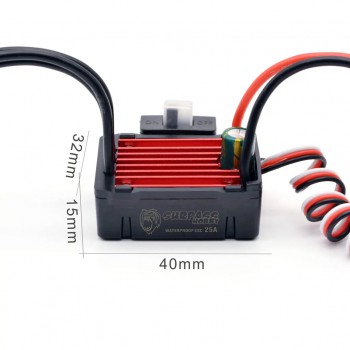 Surpass Hobby 25A Contrôleur de vitesse T/XT60 Plug pour moteur de drone FPV